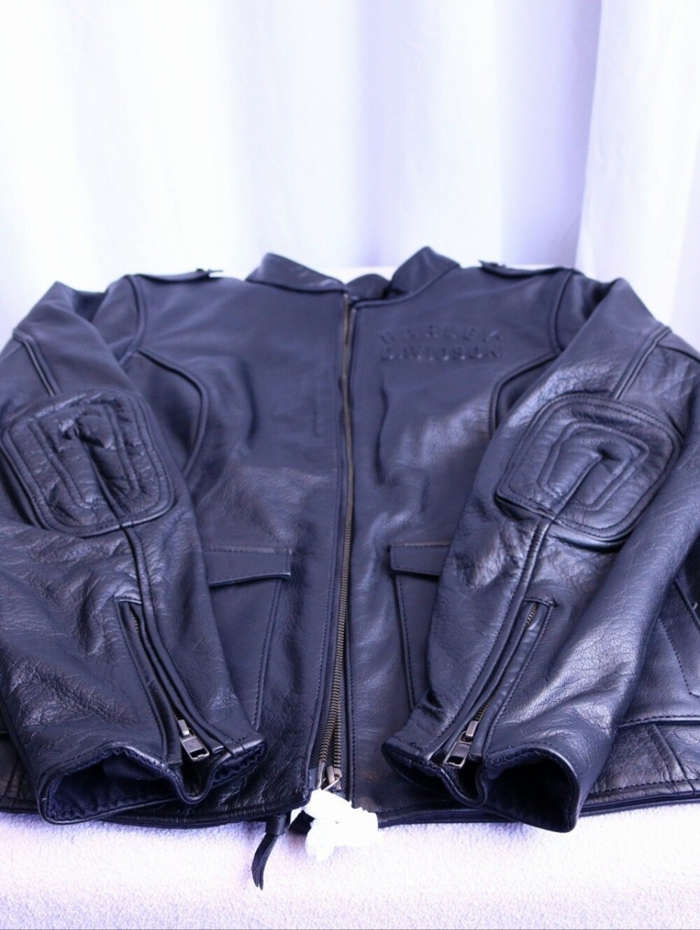 Harley-Davidson Women's Captain's Modular Leather Jacket NWT Large - Picture 4 of 12